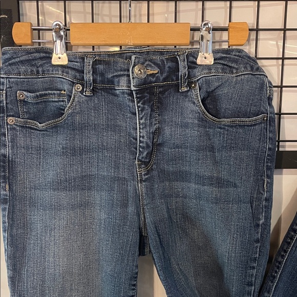 Denver Hayes Dark Blue Women's Skinny Jeans with stretch - Picture 3 of 11